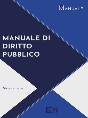 cover image of Manuale di diritto pubblico